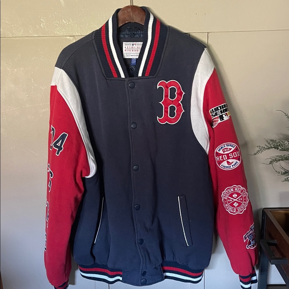 Genuine Merchandise Red and Blue Varsity Jacket
